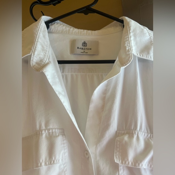 Babaton Aritzia Utility Shirt - White - Picture 2 of 6